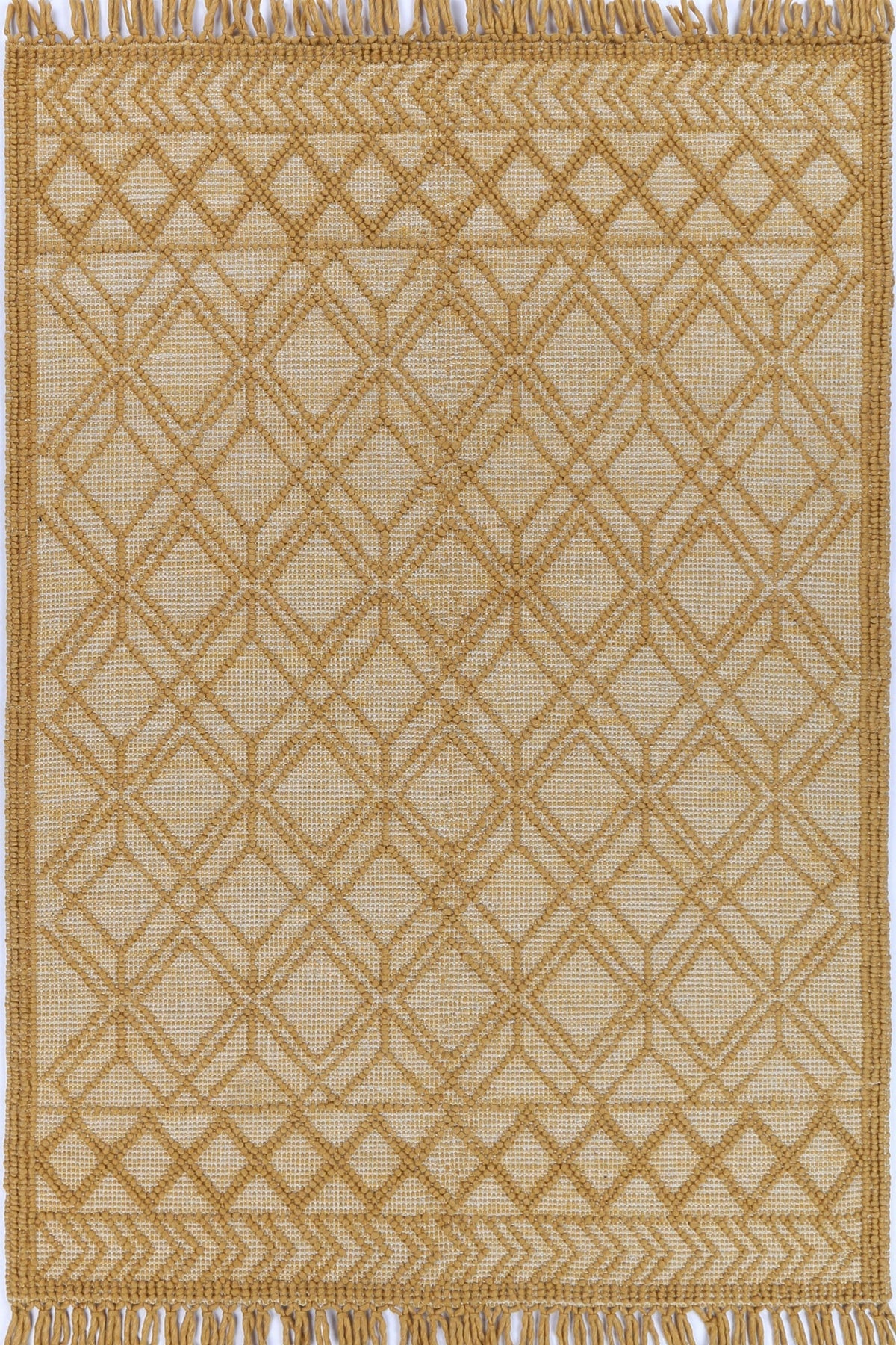 Avenza Beige Wool Rug