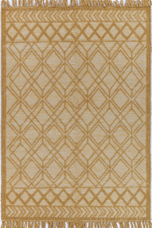 Avenza Beige Wool Rug