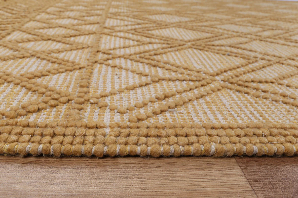 Avenza Beige Wool Rug