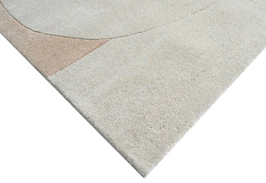 Mehari Beige & Multi Wool Rug