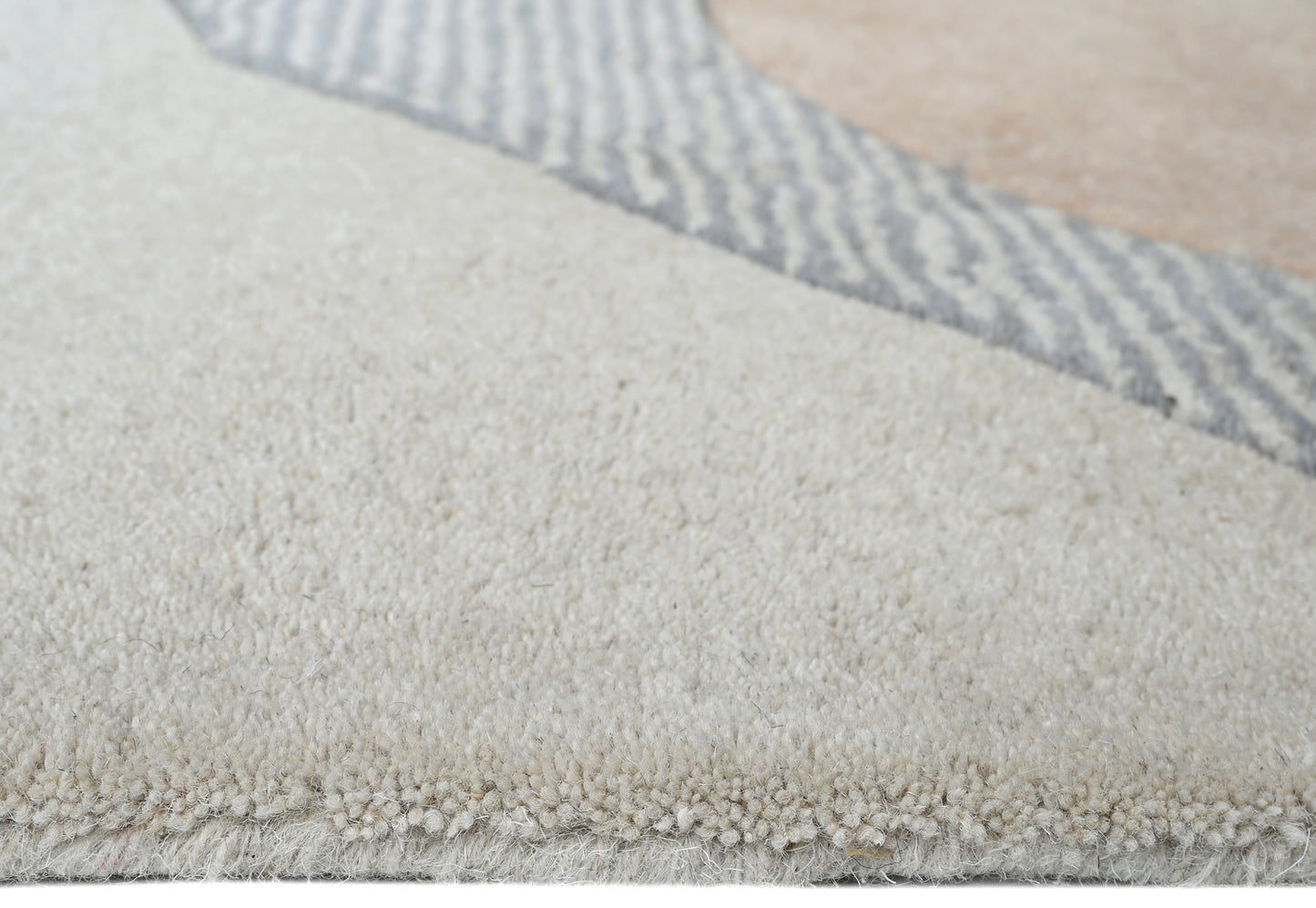 Mehari Beige & Multi Wool Rug