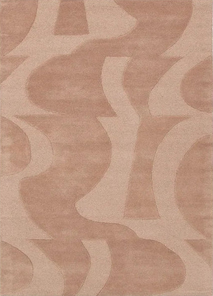 Sienna Dune Abstract Wool Rug