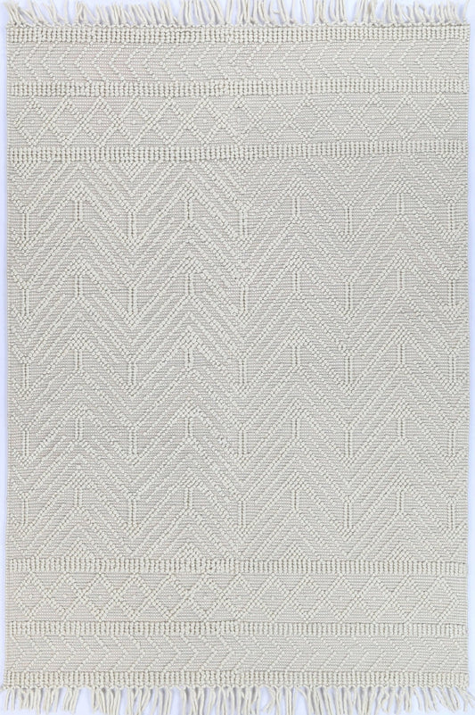 Luxe Ivory Wool Rug