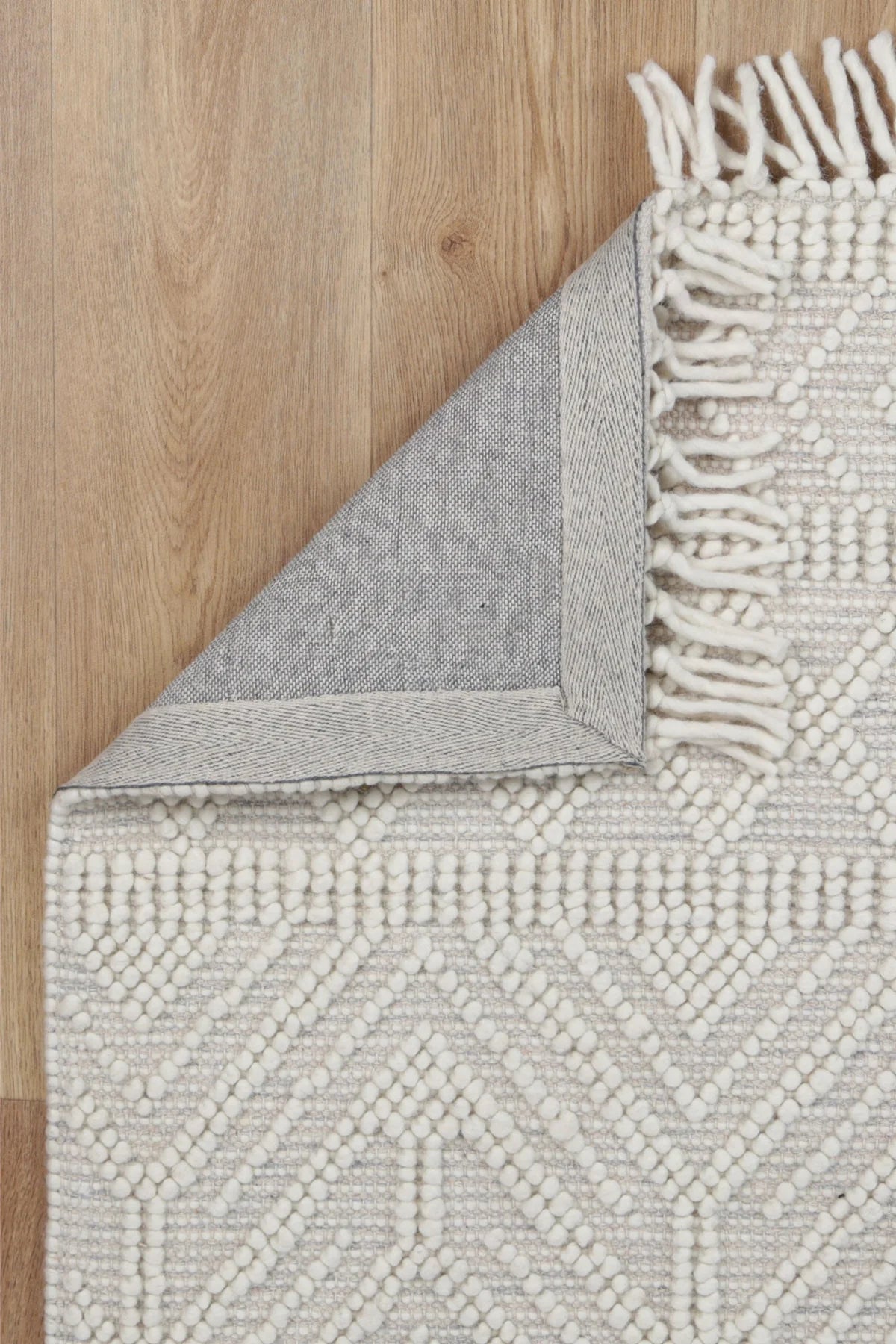 Luxe Ivory Wool Rug