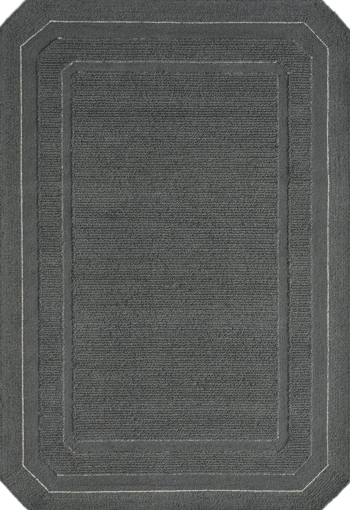 Spectrum Grey Wool Rug