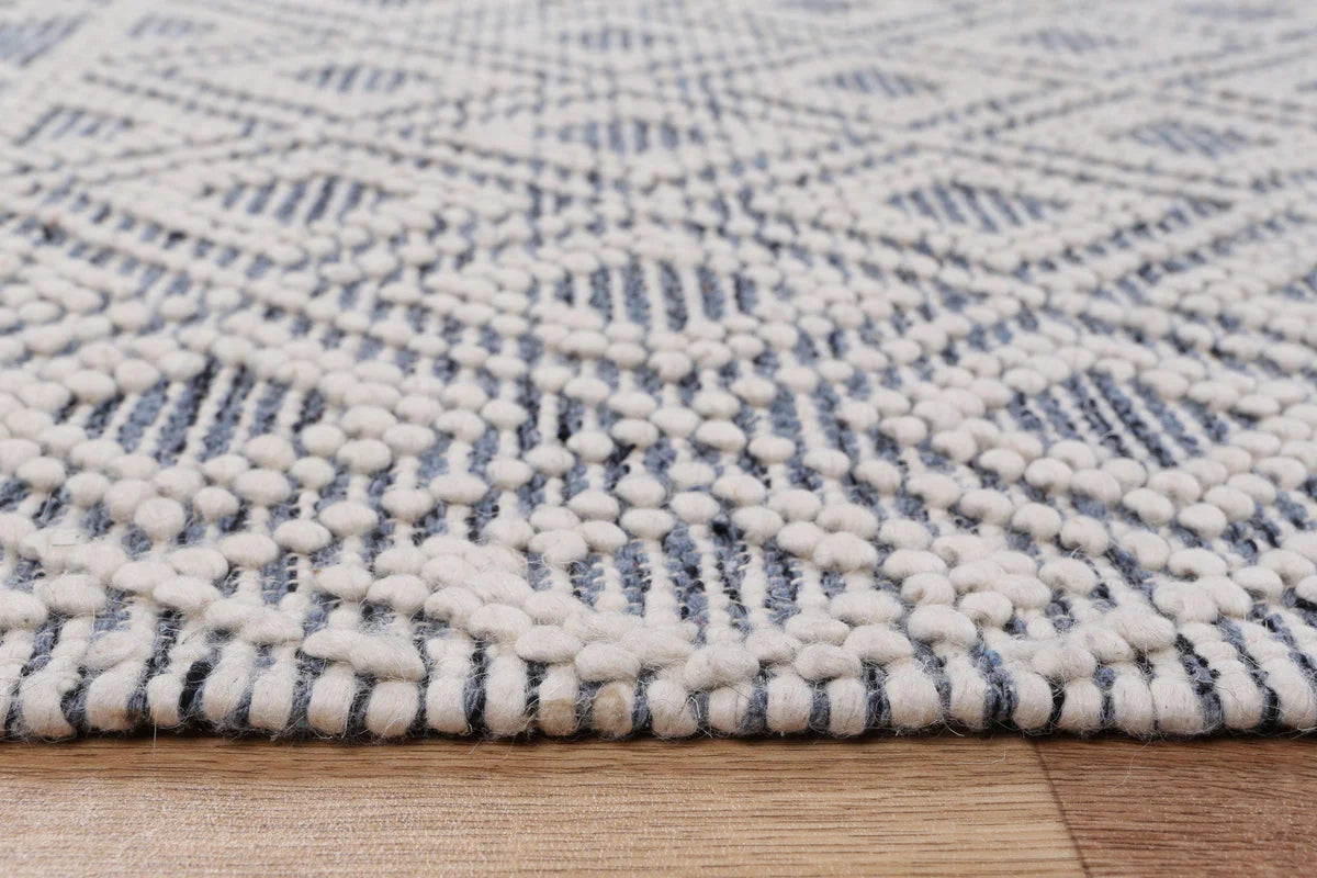 Vexa Deluxe Grey Wool Rug
