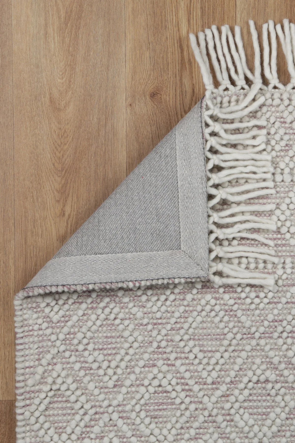 Lior Ivory Pink Wool Rug