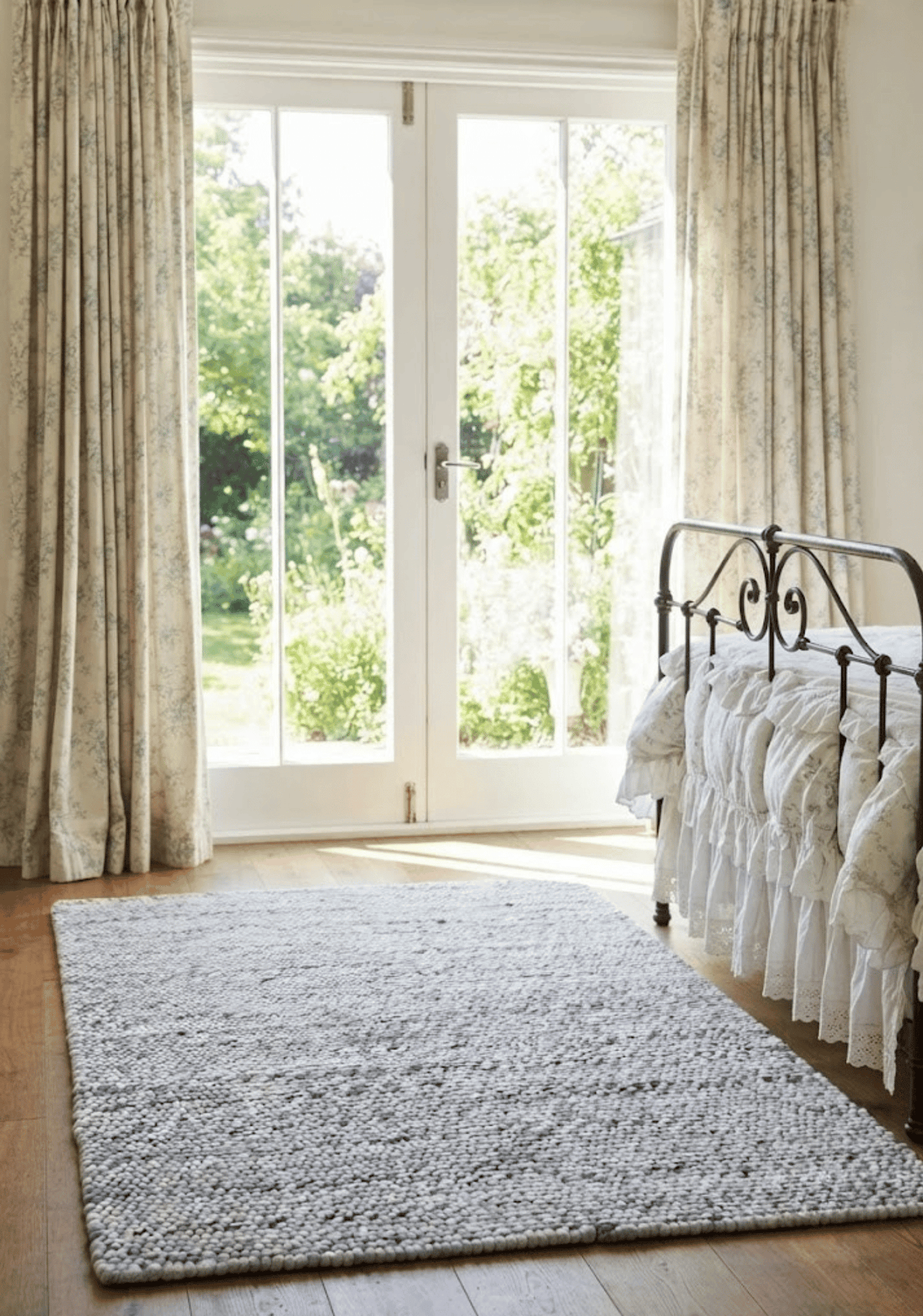 Pebble Grey Wool Rug