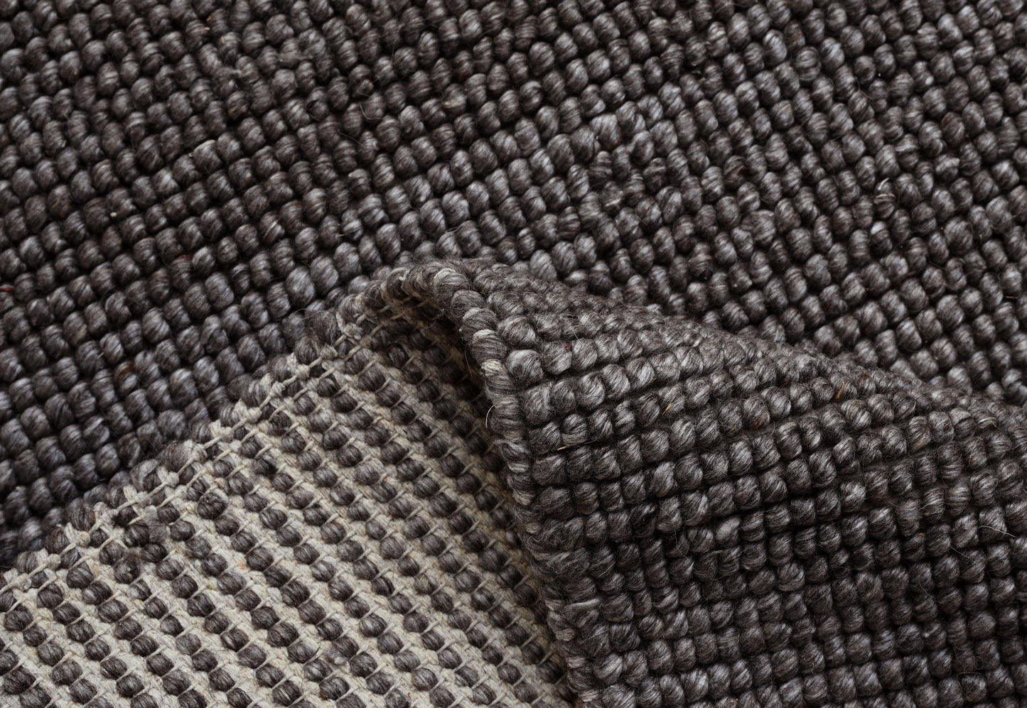 Palmero Charcoal Wool Rug