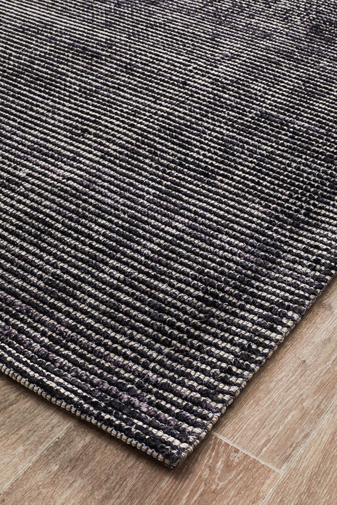 Belvane Black Rug