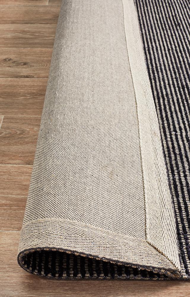 Belvane Black Rug