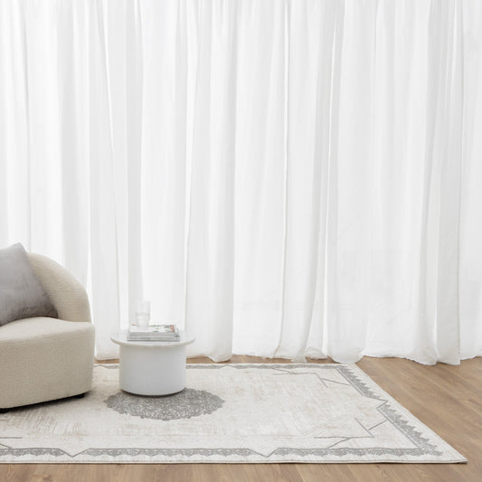 Adore Ivory Grey Rug