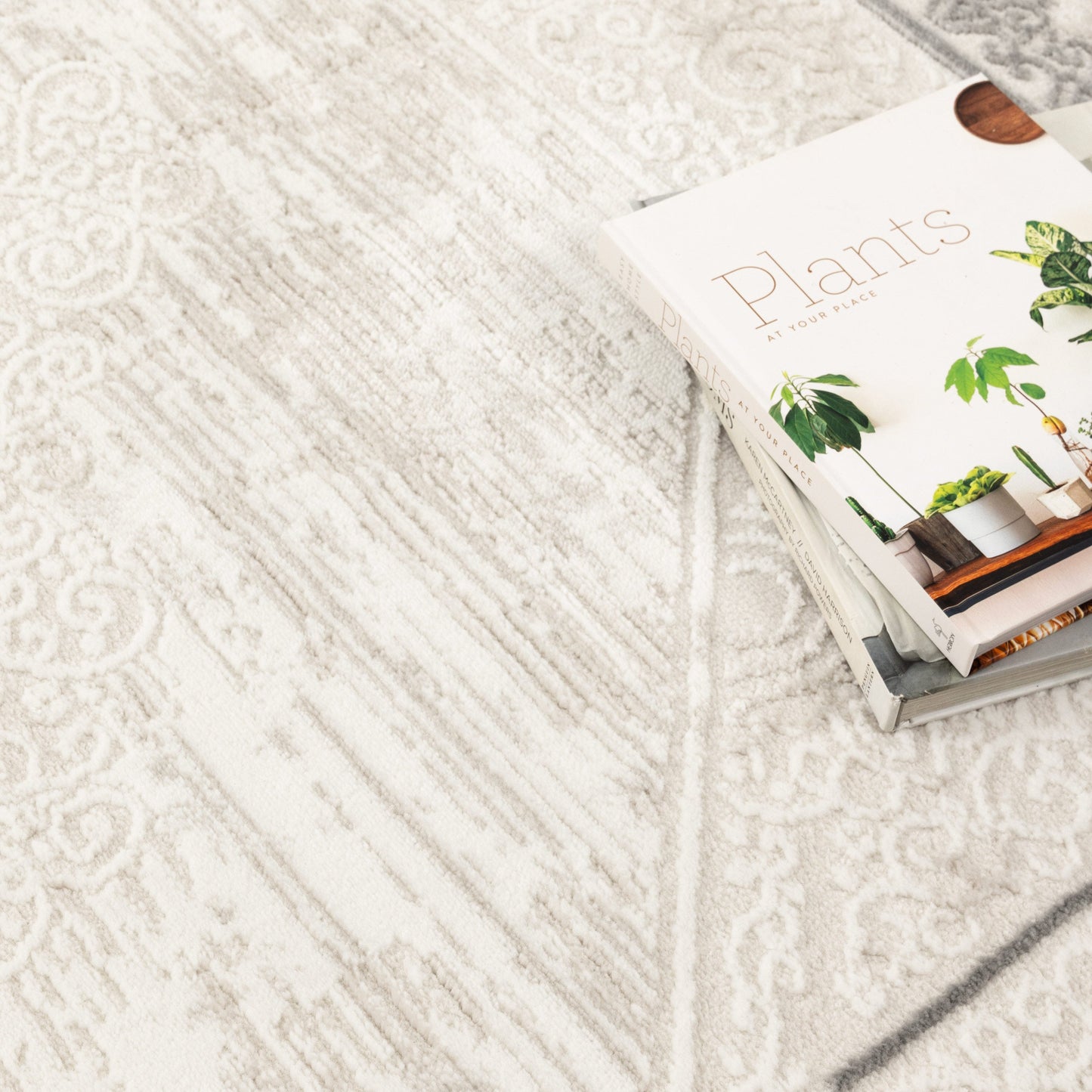 Adore Ivory Grey Rug