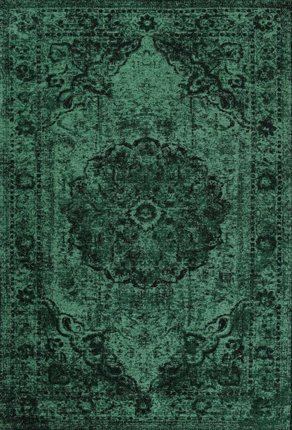 Zorin Green Transitional Rug