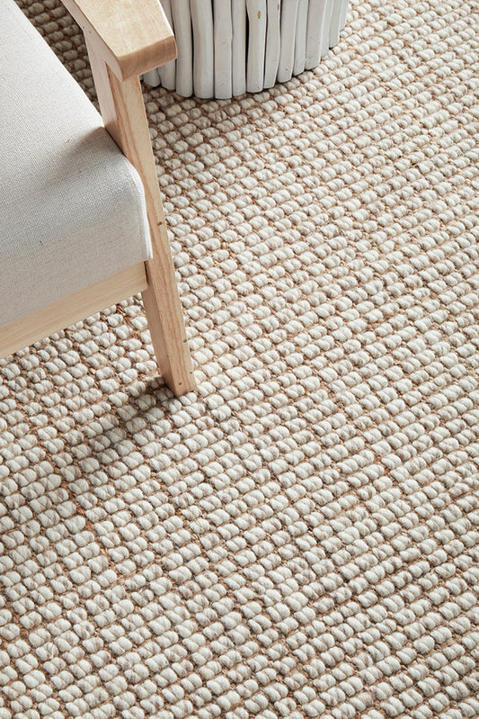 Norvelle Natural Wool & Jute Rug