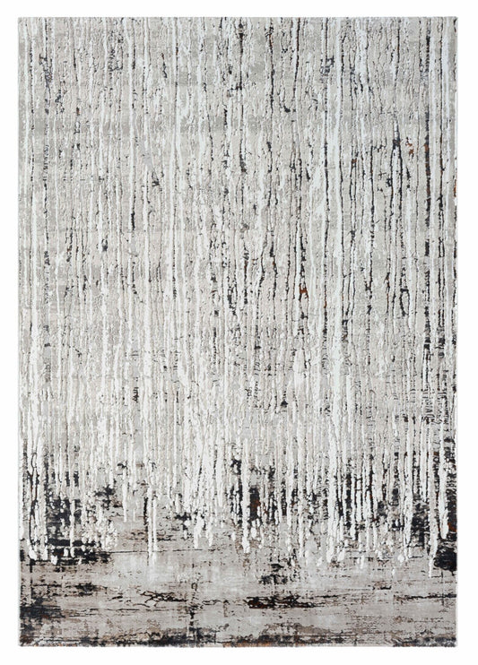 Avalon Modern Silver Rug