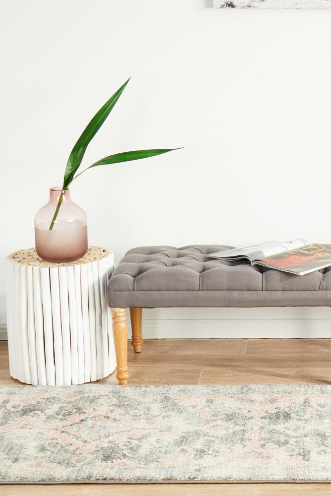 Linea Grey Multicolor Runner Rug