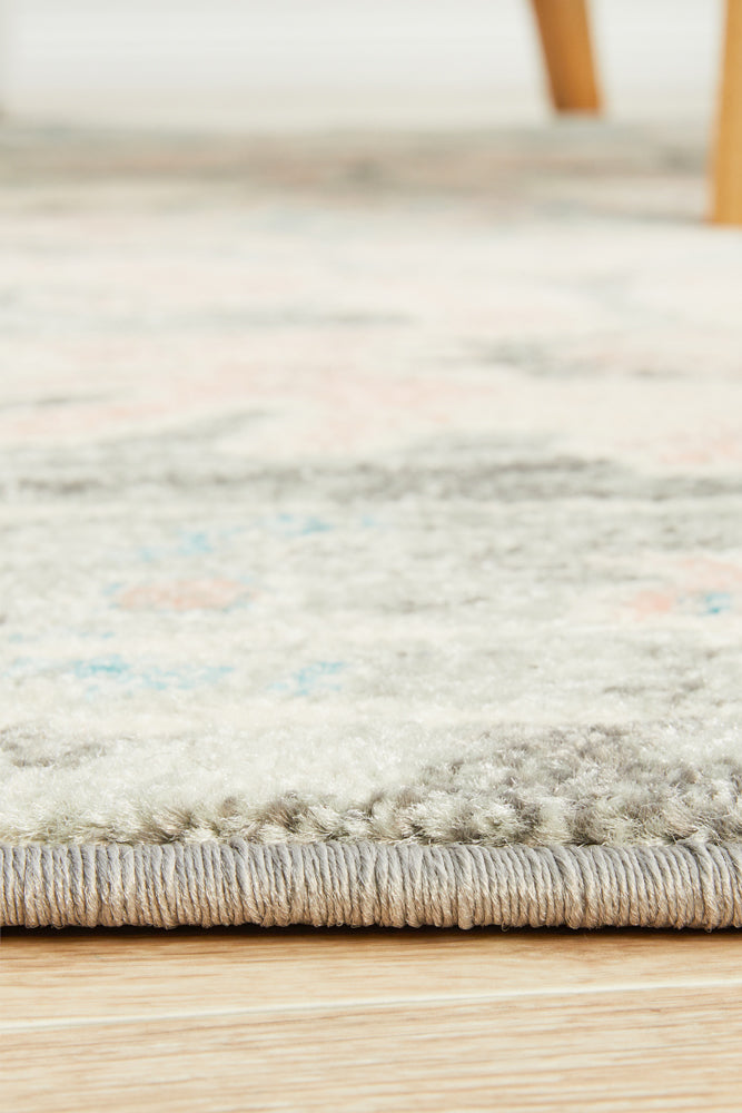 Linea Grey Round Rug