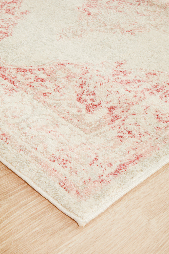 Linea Rose Multicolor Runner Rug