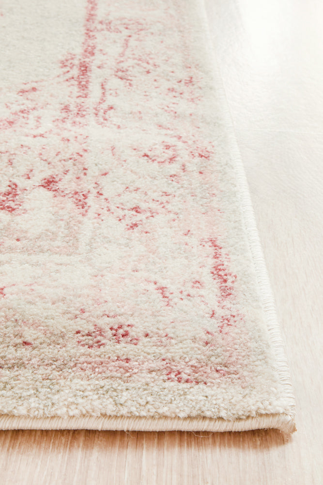 Linea Rose Multicolor Runner Rug