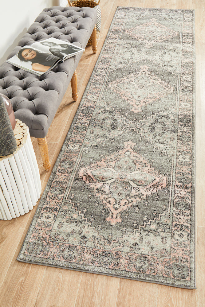 Linea Ash Multicolor Runner Rug
