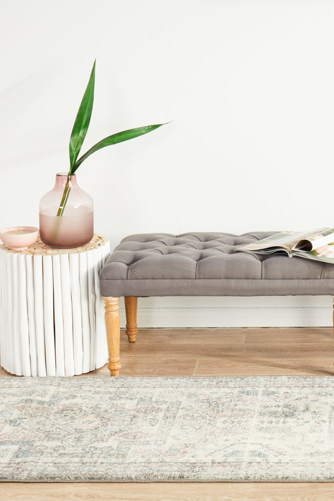 Linea Silver Multicolor Runner Rug
