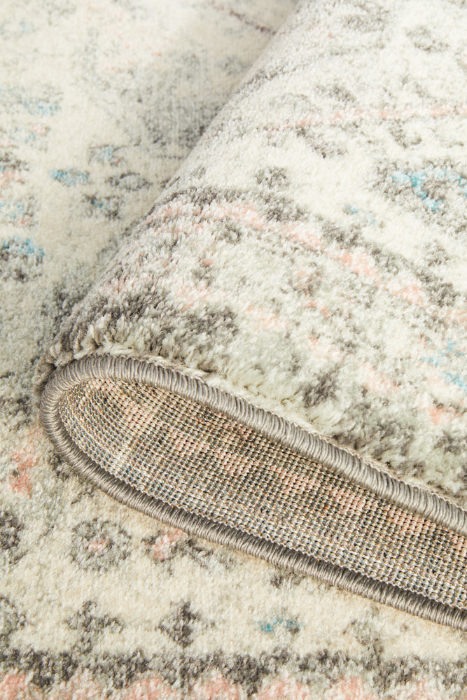Linea Silver Multicolor Runner Rug