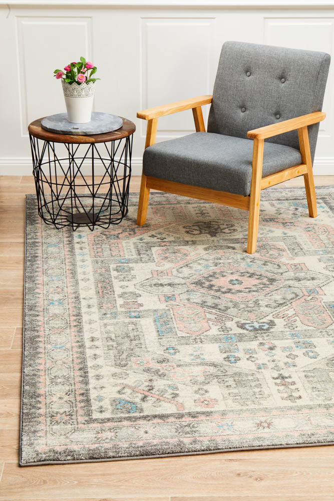 Linea Silver Multicolor Rug