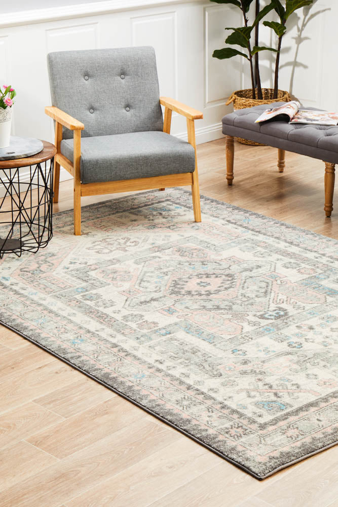 Linea Silver Multicolor Rug