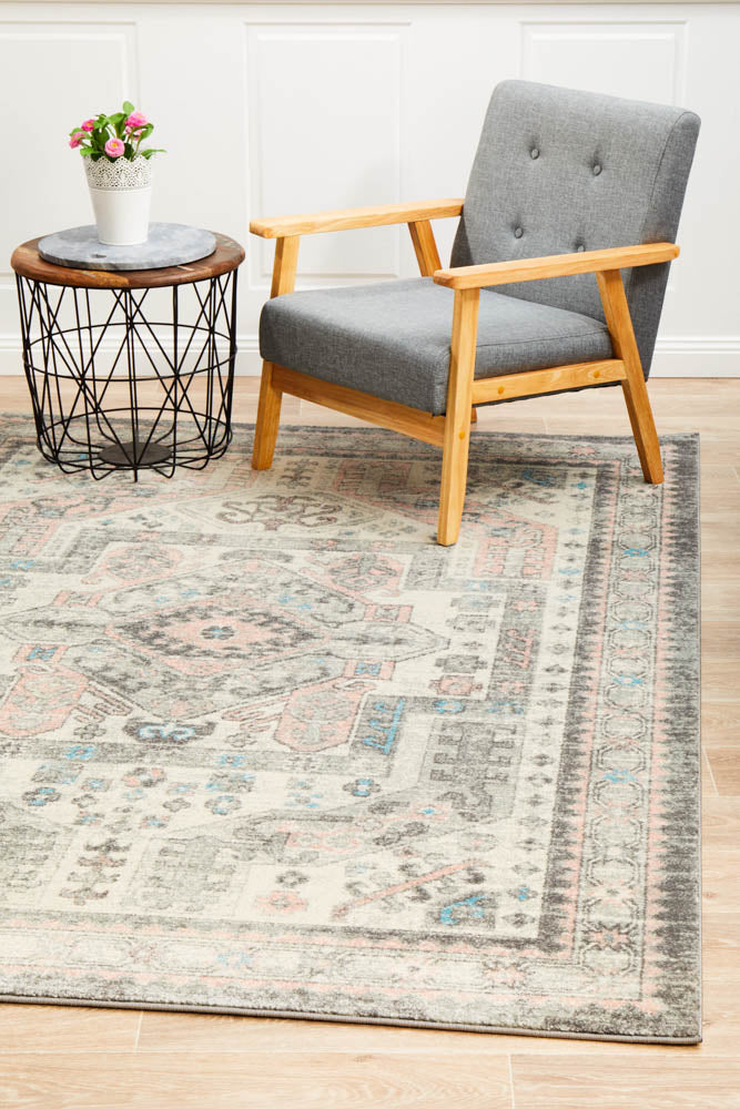 Linea Silver Multicolor Rug