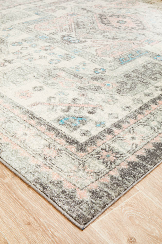 Linea Silver Multicolor Rug