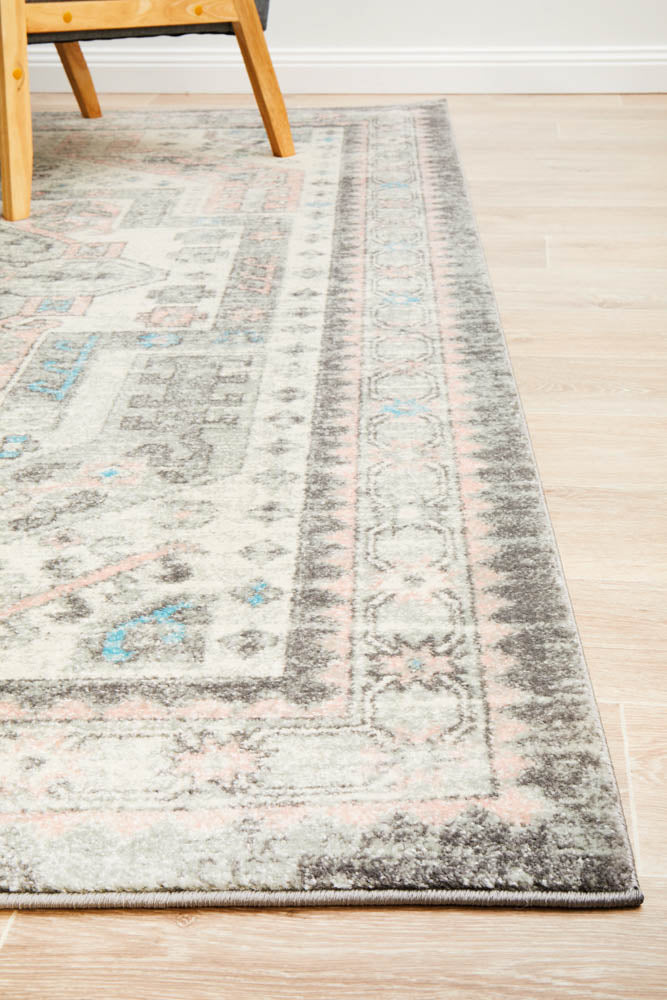 Linea Silver Multicolor Rug