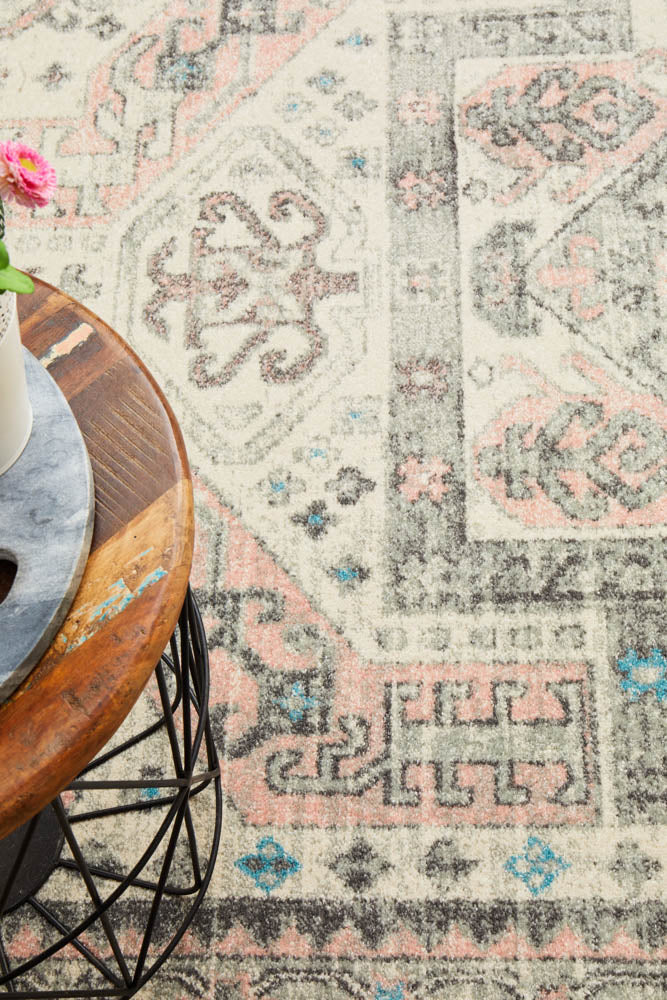 Linea Silver Multicolor Rug