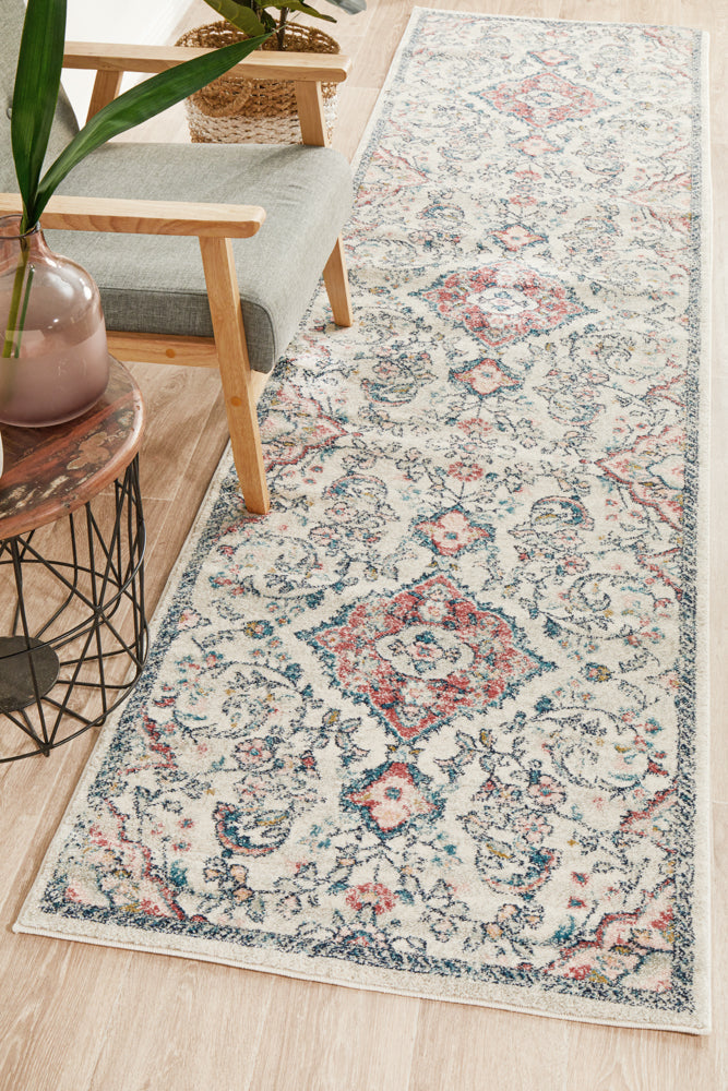 Linea Pastel Multicolor Runner Rug