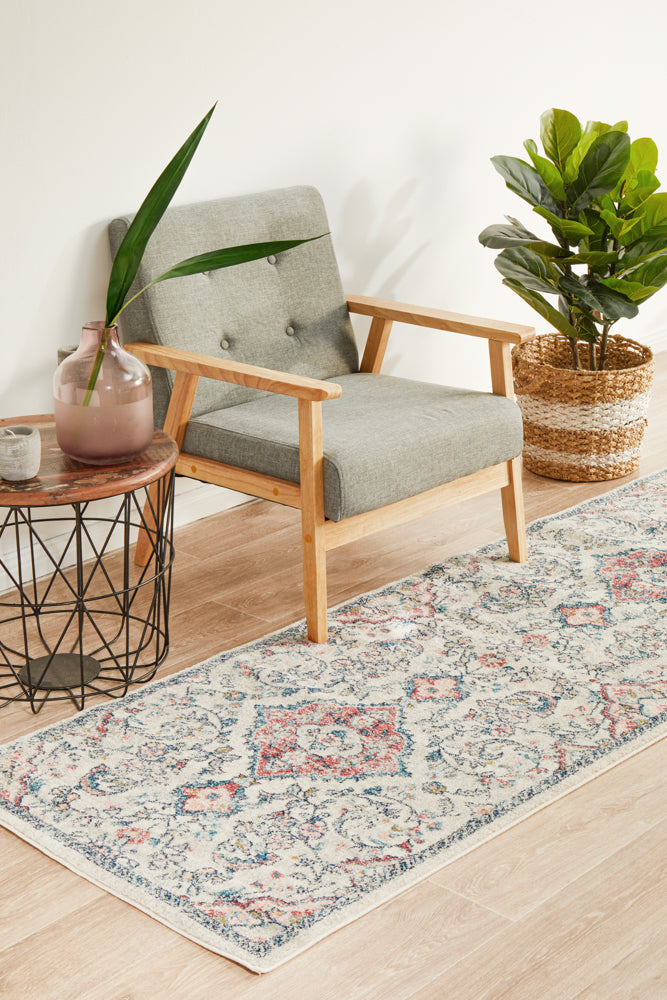 Linea Pastel Multicolor Runner Rug