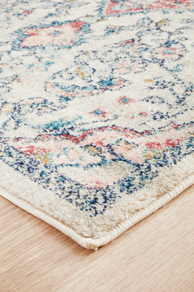 Linea Pastel Multicolor Runner Rug