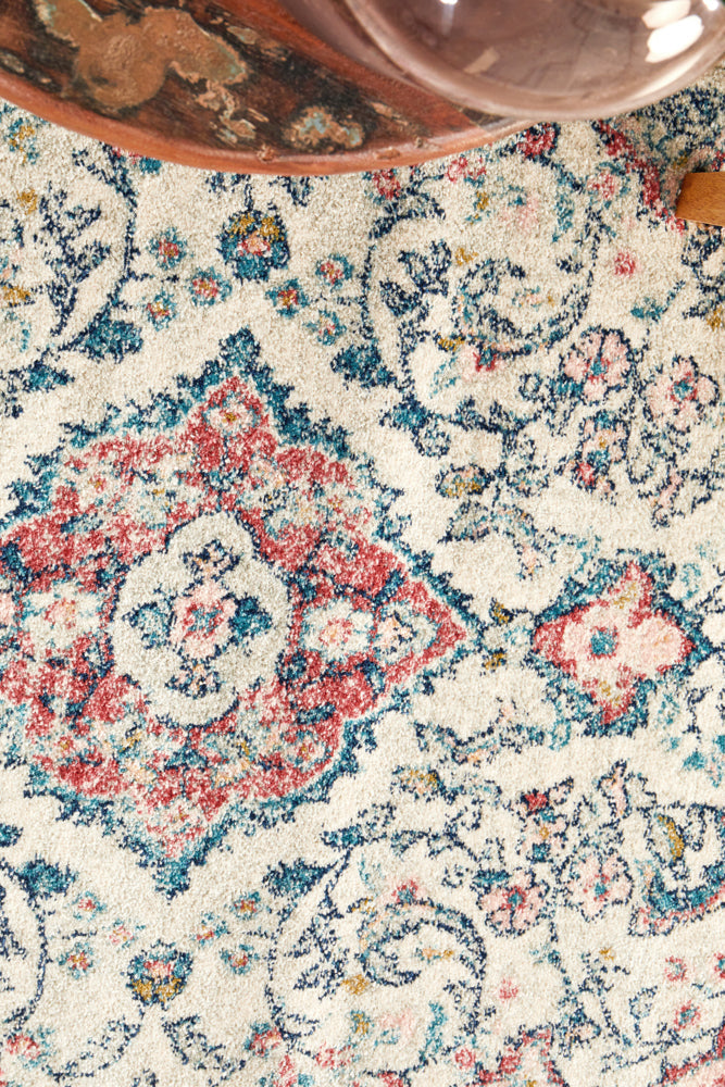 Linea Pastel Multicolor Runner Rug