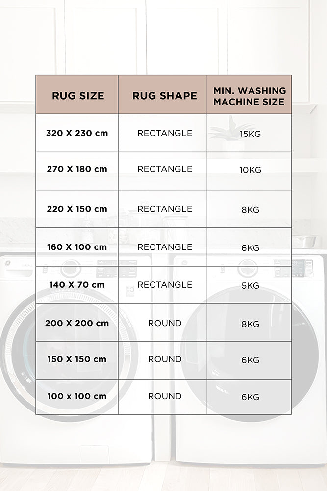 Aestiva Chalk Natural Washable Rug
