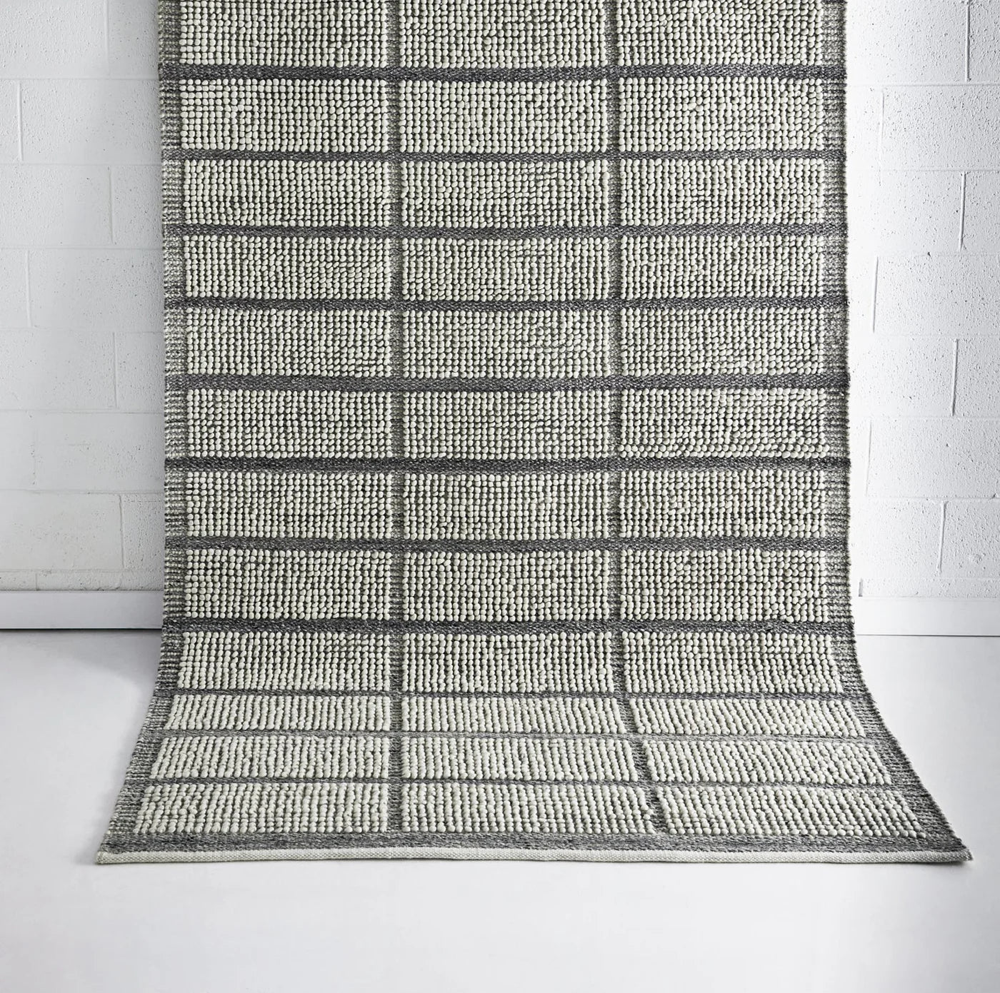 Norix Grey Wool Rug
