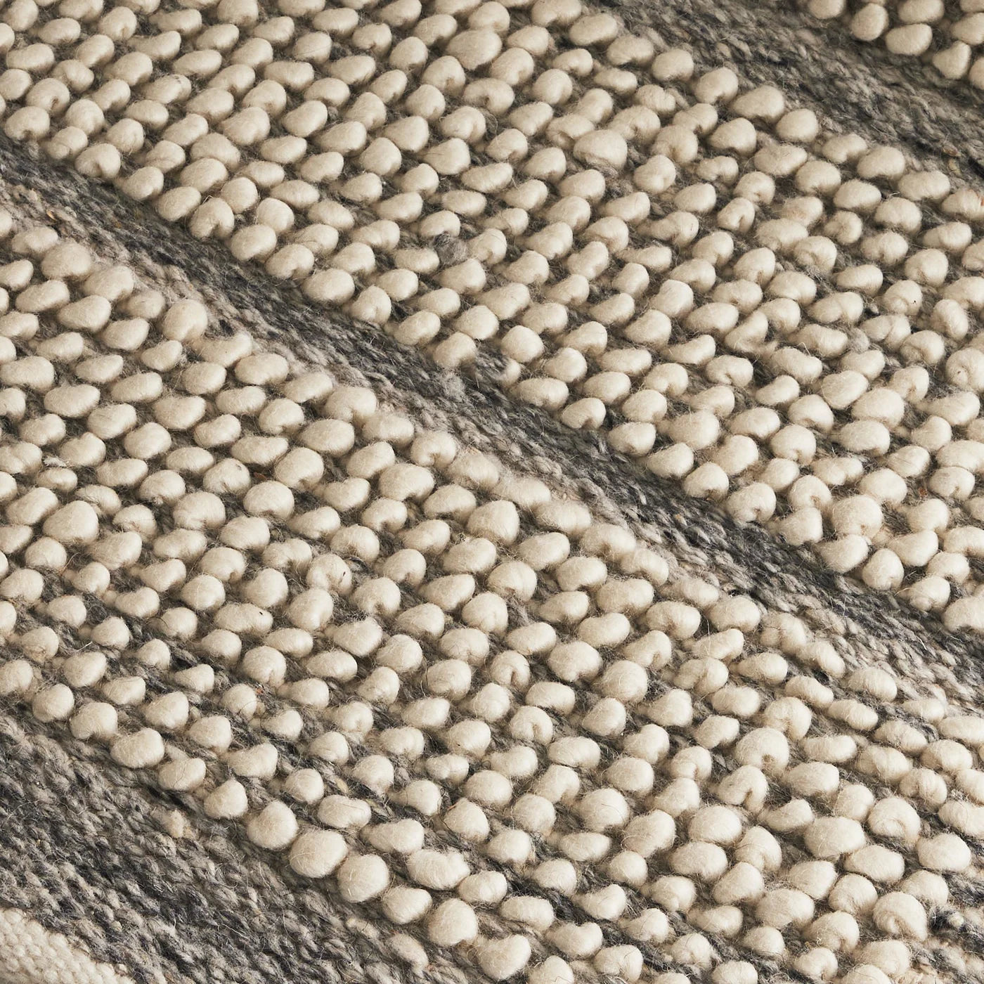 Norix Grey Wool Rug