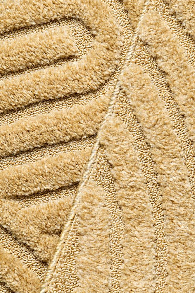 Alcova Brass Gold Runner Rug