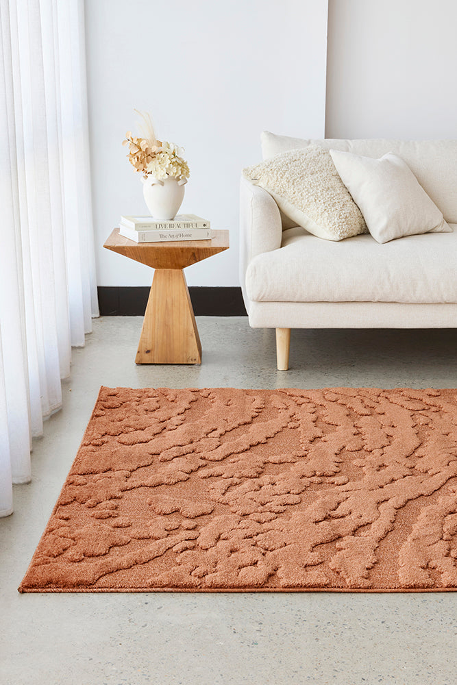 Alcova Rust Brown Rug