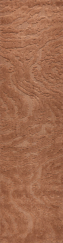 Alcova Rust Brown Runner Rug