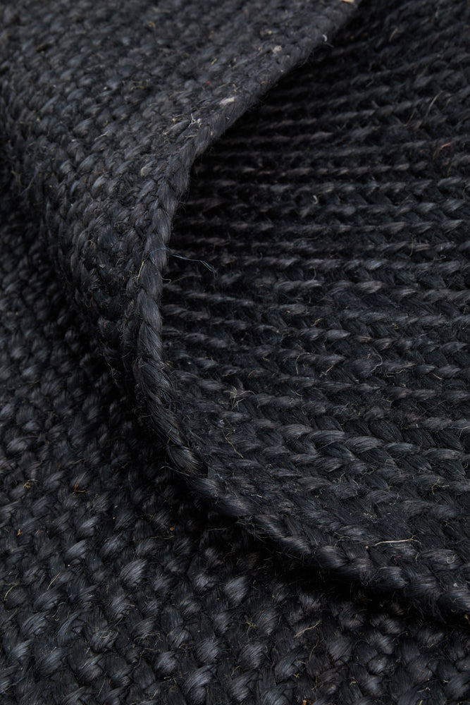 Arbora Black Jute Rug