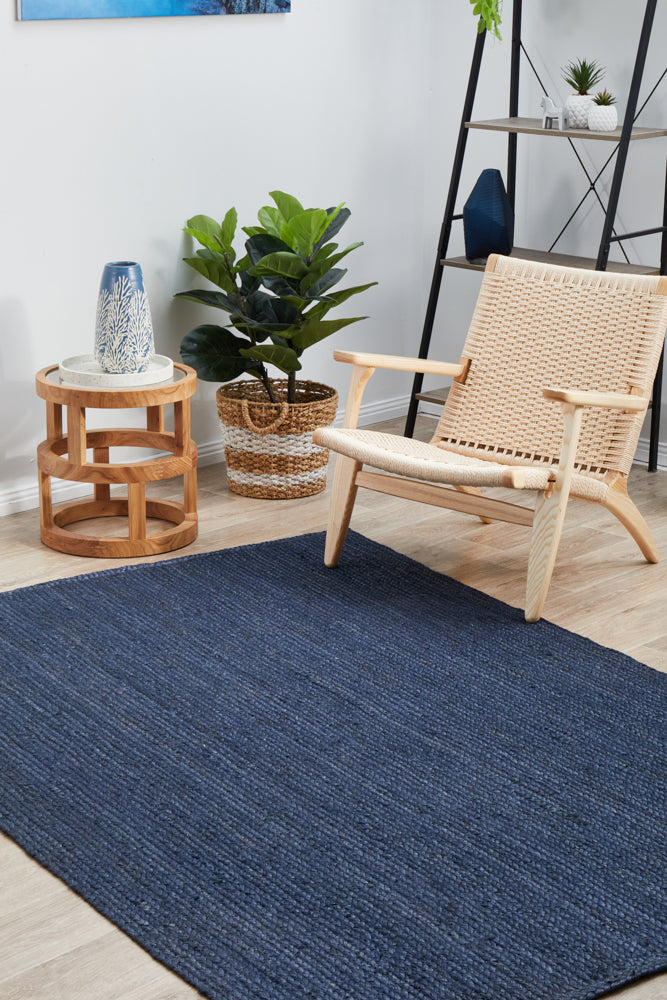 Arbora Navy Jute Rug