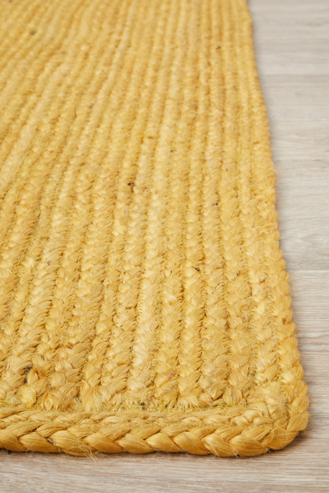 Arbora Yellow Jute Rug