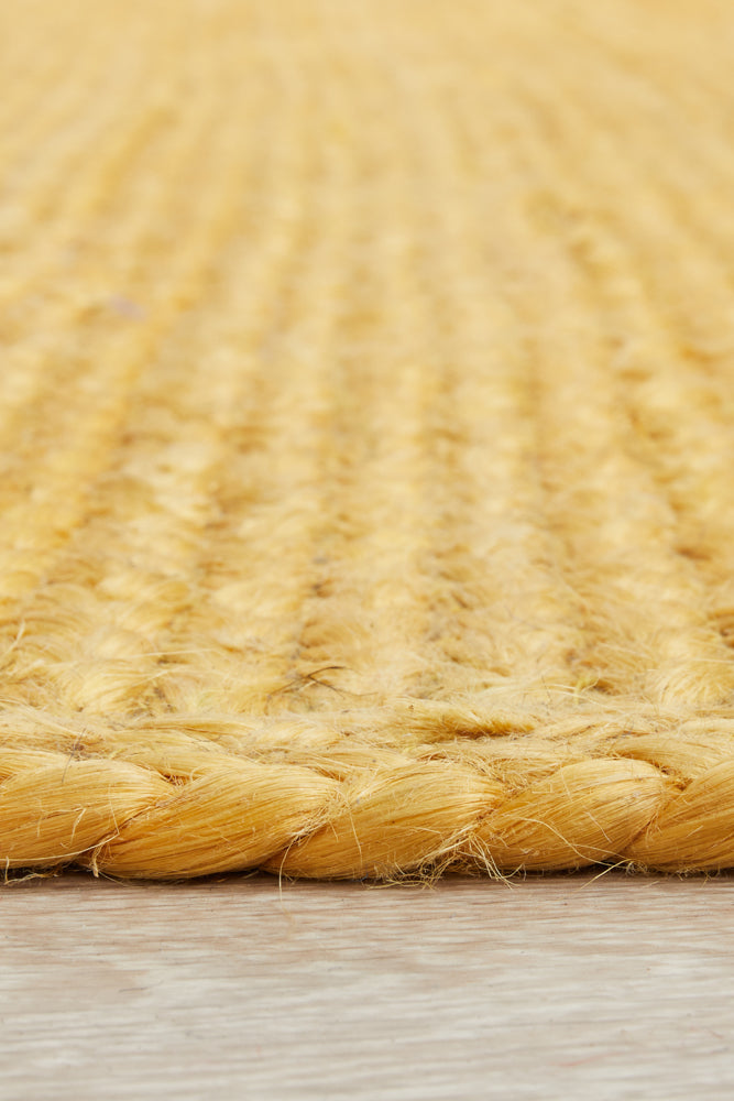Arbora Yellow Jute Rug