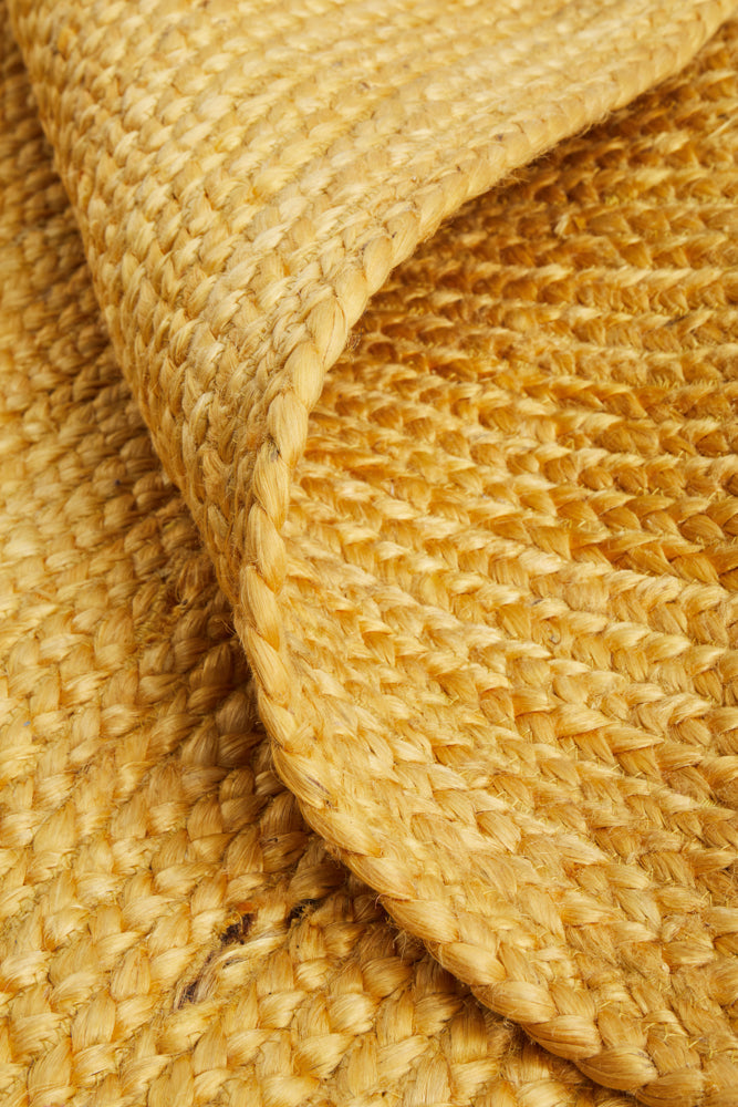 Arbora Yellow Jute Rug
