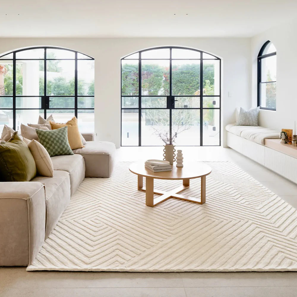 Varen Ivory Wool Rug