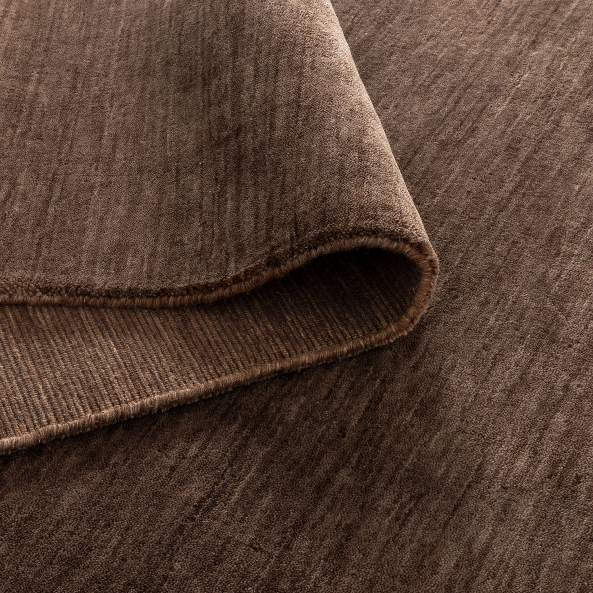 Chamberlain Modern Chocolate Wool Rug